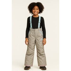 Gerry  Insulated Snow Pants With Adjustable Suspenders Girls S 7/8